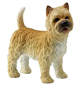 3.5 Inches Cairn Terrier Statue Dog Figure Pet Figurine Home Decor