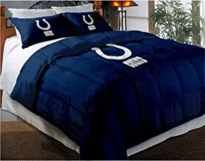 The Northwest Company Indianapolis Colts NFL Twin Comforter Pillow Sham Set