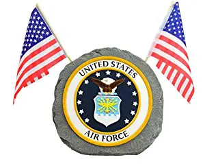 Red Carpet Studios Patriotic Military Garden Stone, Air Force