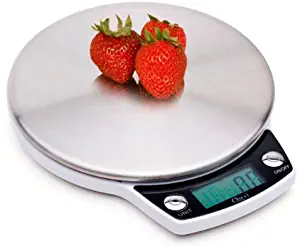 Ozeri ZK011 Precision Pro Stainless-Steel Digital Kitchen Scale with Oversized Weighing Platform
