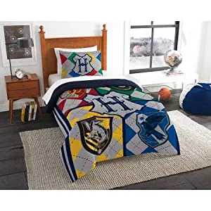 Northwest Warner Bros.’ Harry Potter, “Bright School” Twin Comforter Set #241852294