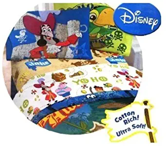 Disney Jake and the Never Land Pirates Twin Sheet Set