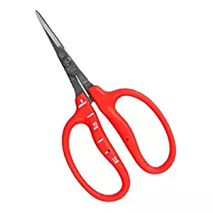 Chikamasa B-500SRF Curved Scissors with Fluorine Coating