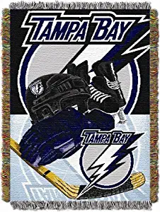 Officially Licensed NHL "Homefield Ice Advantage" Woven Tapestry Throw Blanket, 48" x 60", Multi Color