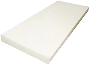 Mybecca 1" x 24"x 72" Upholstery Foam Cushion (Seat Replacement, Upholstery Sheet, Foam Padding)