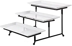 Gibson Overseas, Inc. 102157.04RM Pate, 1, 3 Tier Serving Set