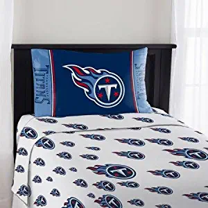 NFL Tennessee Titans "Mascot" Twin Sheet Set