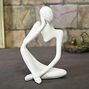 VAWAA Modern Home Decoration Creative Character European Resin Statue Fashion Sculpture Sandstone Art Collection Gift Decoration