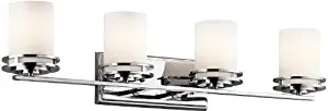 Kichler 5079CH Bath 4-Light, Chrome