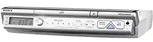 Sony ICF-CD543RM Kitchen CD Clock Radio (Silver) (Discontinued by Manufacturer)