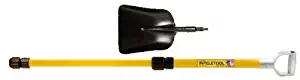 Inteletool Telescopic Steel Scoop Shovel with D Grip 2 to 4 foot