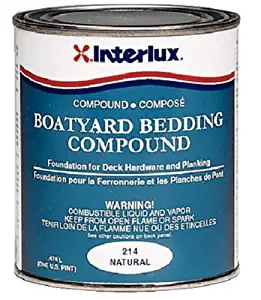 Interlux Y214QT Boatyard Bedding Compound (Natural, Quart)