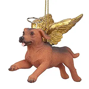 Christmas Tree Ornaments - Honor The Pooch Dachshund Holiday Angel Dog Ornaments