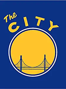 NBA Golden State Warriors THE CITY Licensed Twin Silk Touch Blanket Throw