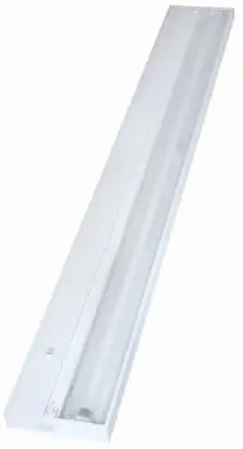 Juno UPF46-WH Pro-Series Fluorescent Under Cabinet Fixture, 46-Inch, 8-Lamp, Designer White,