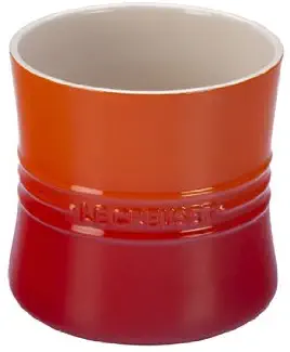 Le Creuset Stoneware 1-Quart Utensil Crock, Flame