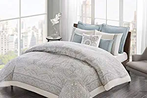 Echo Design Larissa Duvet Cover Set, Blue