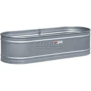 Behlen Country Galvanized Stock Tank Round End Approximately 280 Gallon