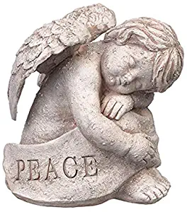 Grasslands Road Garden Angel Statue Cherub Peace