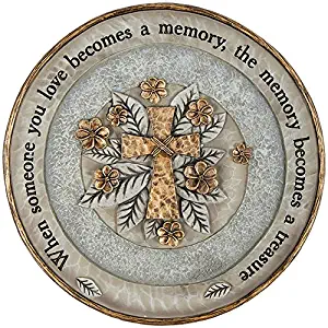 Carson 10" Resin Treasured Memory Garden Stone Plaque