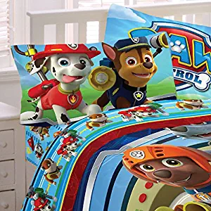 4pc Paw Patrol Puppy Hero Full Sheet Set