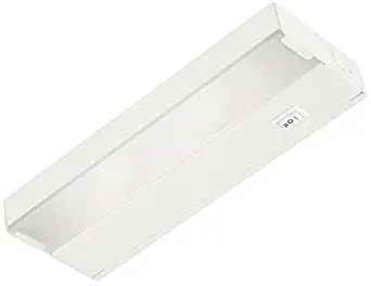 Utilitech 9.5-in Hardwired or Plug-In Under Cabinet Xenon Light Bar - White