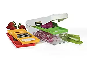 Vidalia Chop Wizard Pro - SLICES, DICES AND CHOPS - 30% More Chopping/Dicing Area Than Other Brands. Extra Large Capacity