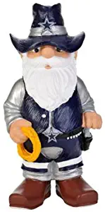 Forever Collectibles Dallas Cowboys Thematic 11 inch Garden Gnome