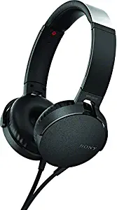 Sony XB550AP Extra Bass On-Ear Headphone, Black (2017 model)