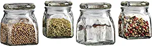 Home Essentials Tablesetter 4.3 oz Spice Jar S/4