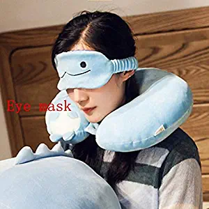 eSunny Cute Plush Toy Cartoon Sumikko Gurashi Corner Bio Neck Protect Pillow U-S D Nap Cushion Chair Car Seat Rest Birthday Gift Holiday Must Haves Friendship Gifts The Favourite Toys