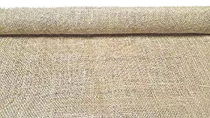 AAYU Burlap Fabric, Disposable Jute Burlap Planter Liner | Food Grade Burlap Rolls 36 inch X 8 Yards | Biodegradable Garden Fabric | Weed Barrier | Heavy 7oz | Burlap Rolls 36 inches Wide x 24 ft