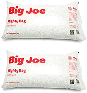 Big Joe 999992PK Bean Bag Refill, 2 Pack, White