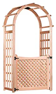 BestNest Arboria Glendale Cedar Arbor with Gate