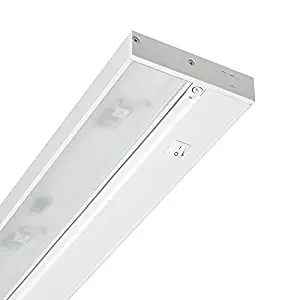 Juno Lighting UPLED22 30K 80CRI WH 22-Inch Undercabinet Pro-Series LED, 454 Lumens, 120 Volts, 13 Watts, Damp Listed, White