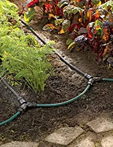 Garden Watering System, Row Drip Irrigation Snip-n-Drip Soaker System
