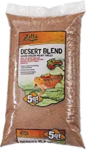 Zilla Ground English Walnut Shells Desert Blend