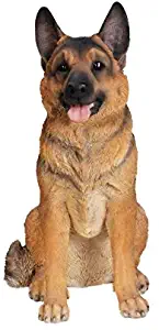 Hi-Line Gift Ltd Sitting Dog - German Shepherd - Large