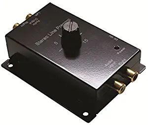 Stereo LINE PRE-Amplifier, 15DB, 12VDC