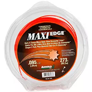 Arnold Maxi-Edge .095-Inch x 200-Foot Commercial Grade String Trimmer Line