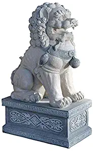 30" Giant Foo Dog of the Forbidden City Chinese Sculpture