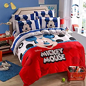 Best Quality - Bedding Sets - Mouse Duvet Cover Set Size Kids Birthday Gift Bedding Set for Children Bedroom Decor Bed Linen Size Queen