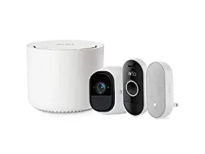 Arlo Smart Home Pro HD Wireless Camera Plus Audio Doorbell and Chime System