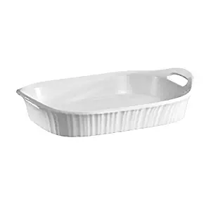 Corningware French White Oblong Casserole, 3-Quart