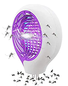 Tukear 2019 Upgraded Bug Zapper with UV Light, Indoor Outdoor Electronic Insect Killer, Mosquito Trap, Fly Pests Catcher Lamp