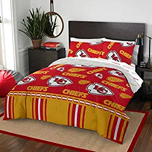 The Northwest Company NFL Kansas City Chiefs Queen Bed in a Bag Complete Bedding Set #932815616