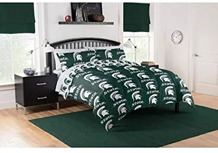 Official Michigan State Spartans Queen Bed in Bag Set