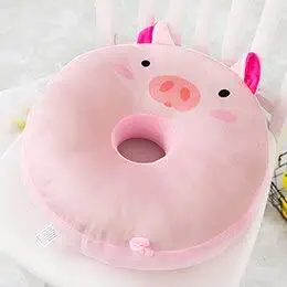 Donut Animals Pillows Stuffed Round Food Plush Pillow Seat Cushion Decor Rabbit Pig Bear Chick Dog Koala Boy Must Haves Gift Basket My Favourite Superhero Cake Topper Unboxing Tool