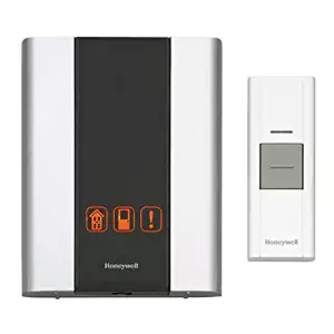 Honeywell RCWL300A1006 Premium Portable Wireless Doorbell / Door Chime and Push Button