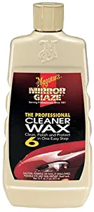 Meguiar’s M0616 Mirror Glaze Cleaner Wax, 16 oz